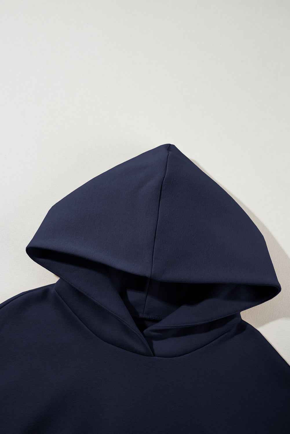 Solid Reverse Seams Hoodie and Joggers Set