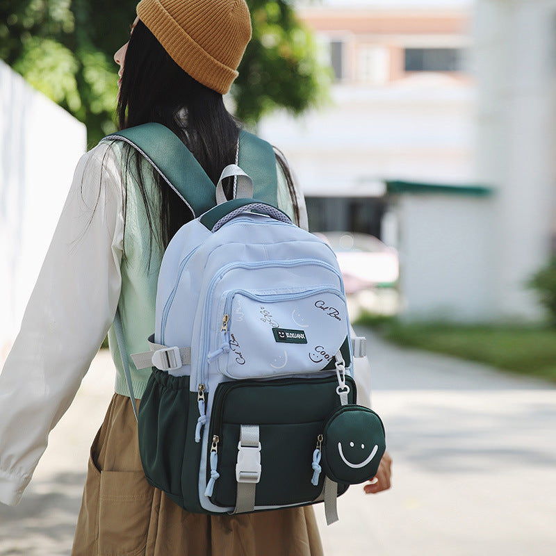 Lightweight High-Capacity Waterproof Backpack with Coin Pocket - 56-75L Travel Backpack for Students