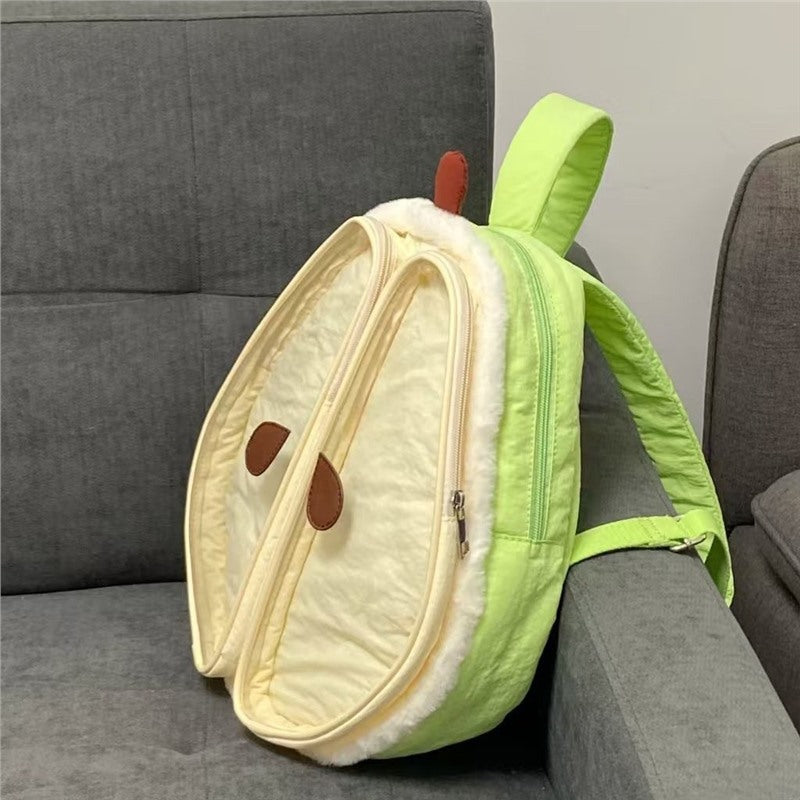 Women's Plush Backpack – Lightweight High-Capacity Bag
