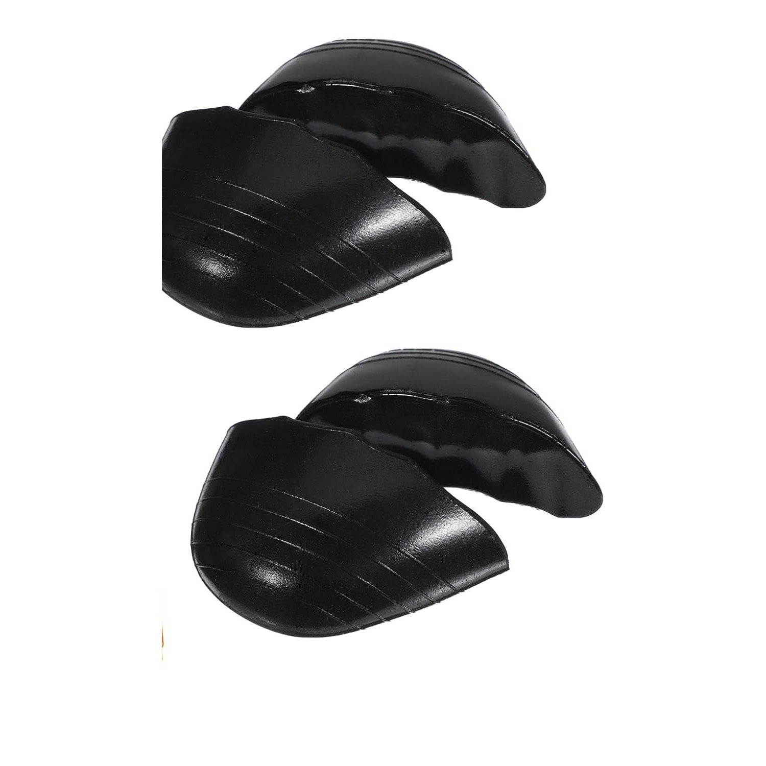New Teaaha Black Womens Shoe Insert PU Cushion Pads for Loose Shoes - 4 Pieces