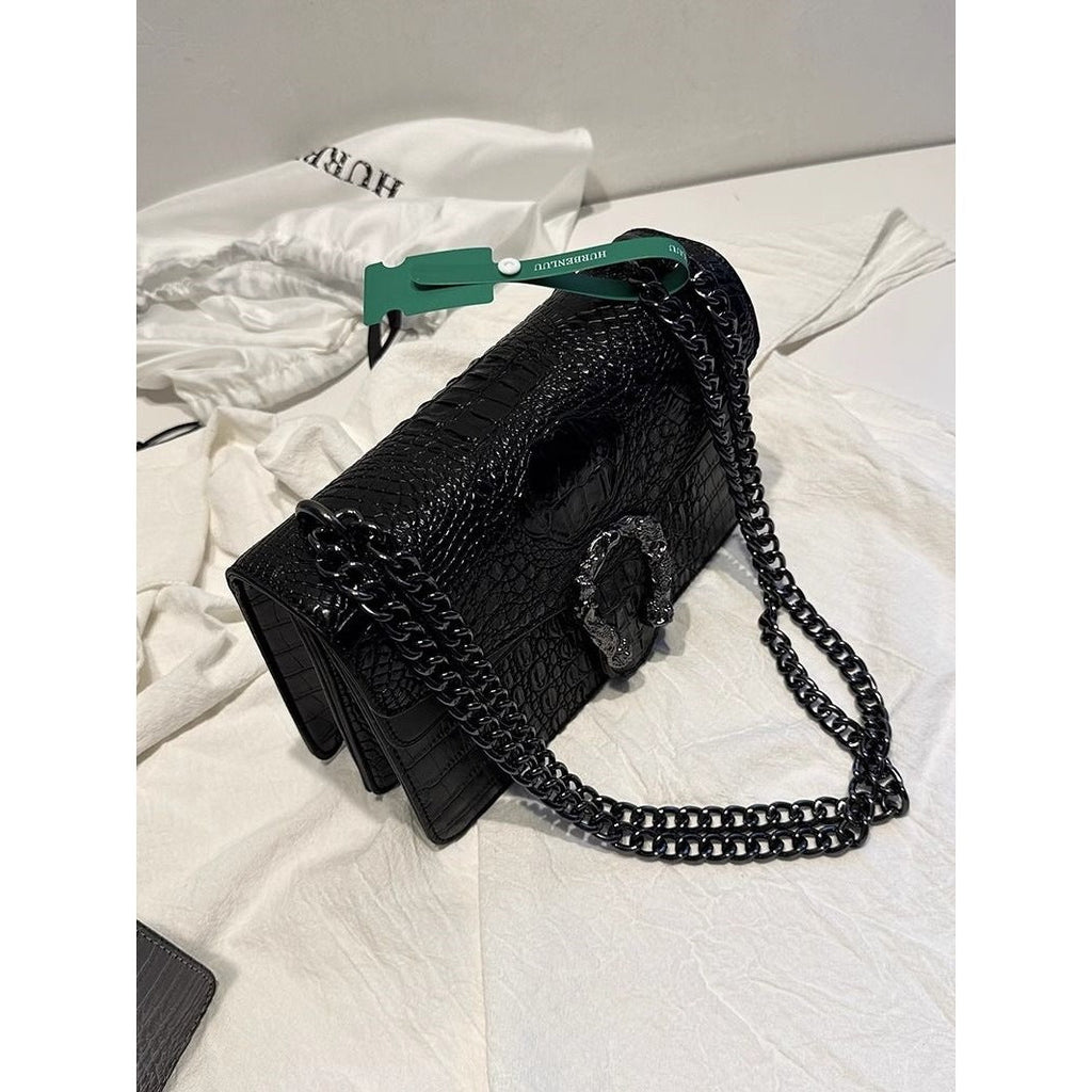 Premium Leather Crossbody Bag - Small Square Shoulder Bag for Women | Sarah Express