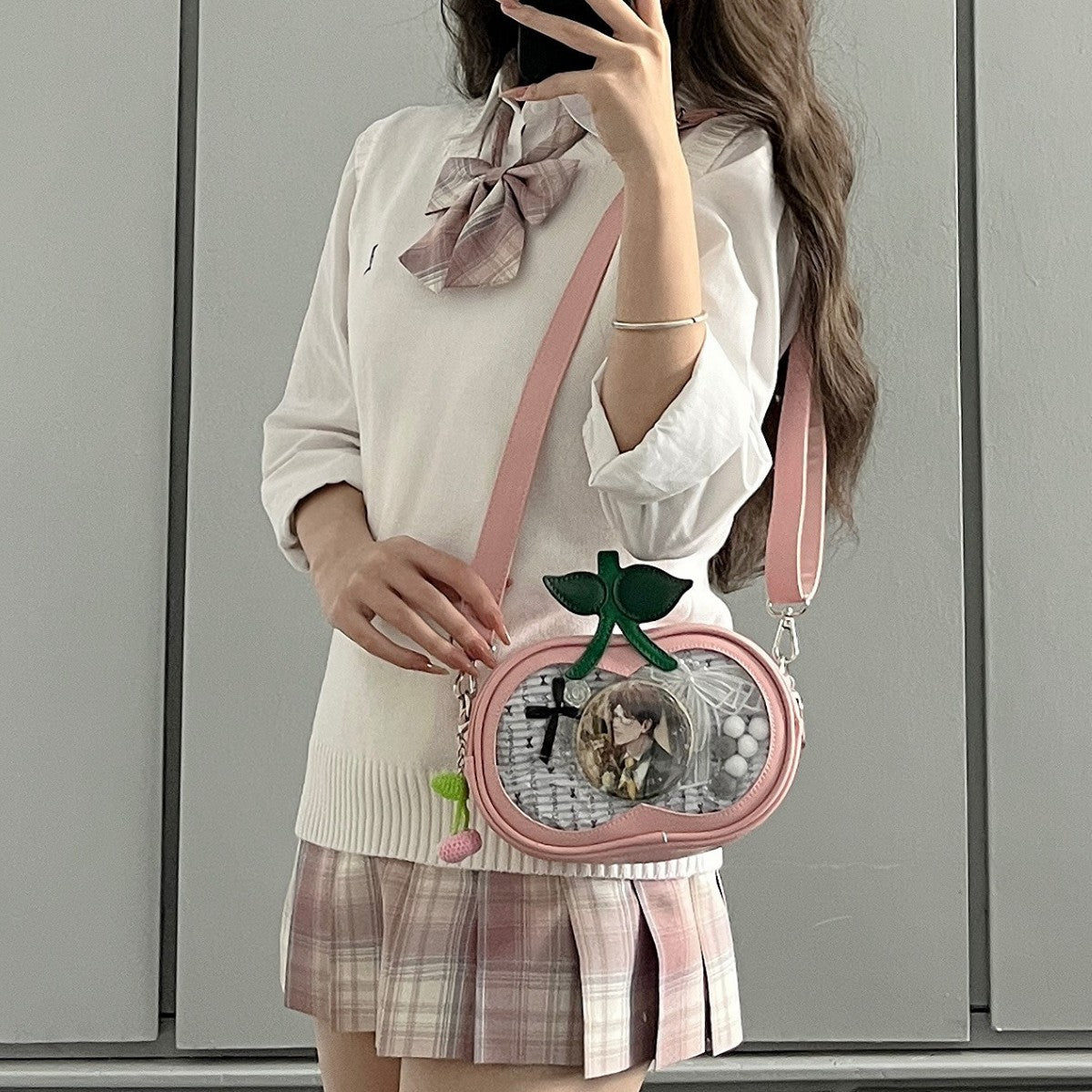 Cute Mini Oval Crossbody Bag