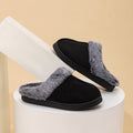 Fleece-Lined Warm Slippers – Unisex