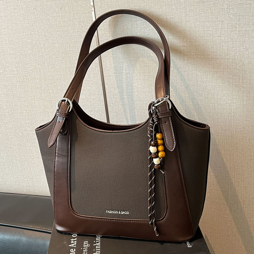 Retro Commuter Tote Shoulder Bag