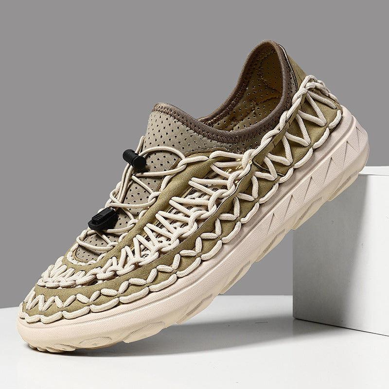Breathable Mesh Slip-On Men's Casual Shoes