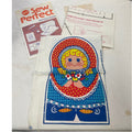 Vintage 1976 Mattel Inc Sew Perfect Fabric Doll & More Patterns Instruction Kit