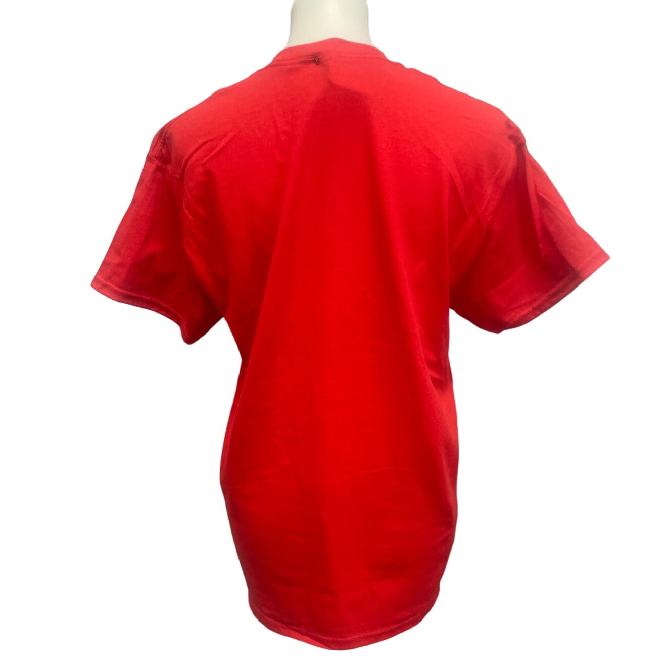 Hand Printed Unisex Medium Dragonfly 100% Cotton Crew Neck Short Sleeve Tee