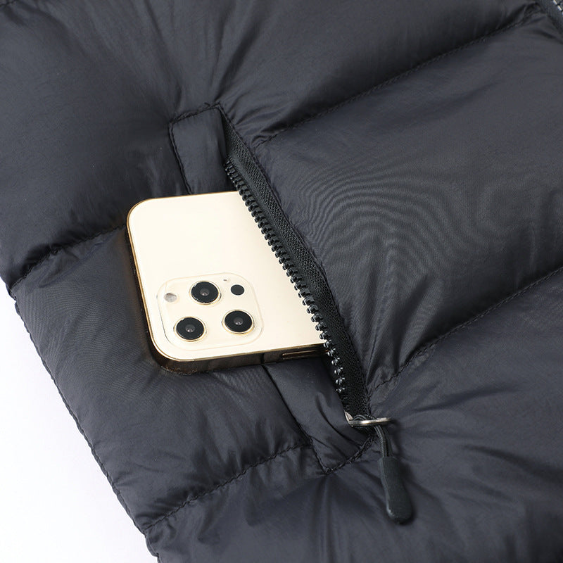 Hooded Cotton Jacket Men's Warm Quilted Jacket