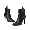 Women's Plus-Size Pointed-Toe Stiletto Heels | Back Zipper | Sizes EU 34–48