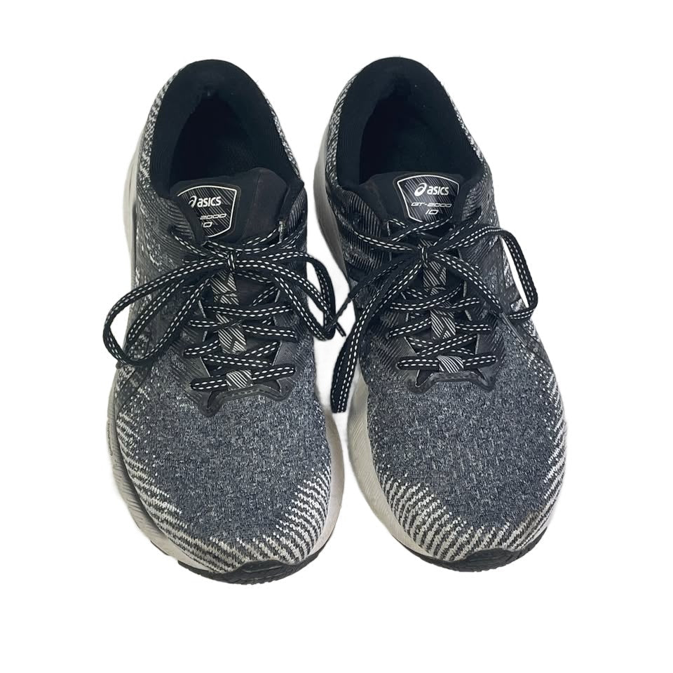 Asics Womens Size 8.5 FlyteFoam GT-2000 Black White Athletic Tennis Shoes