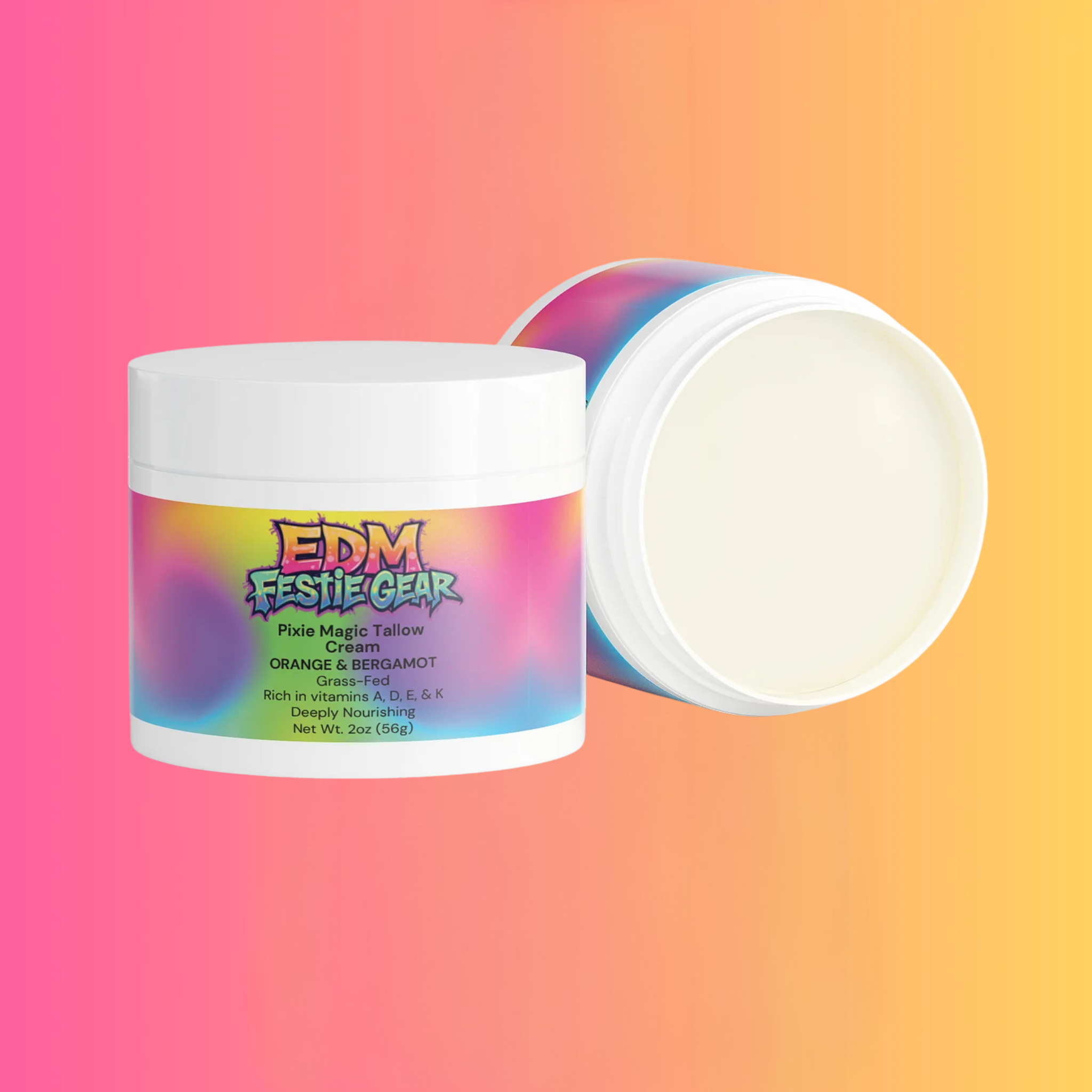 Pixie Magic Tallow Cream - Orange & Bergamot Festival Glow
