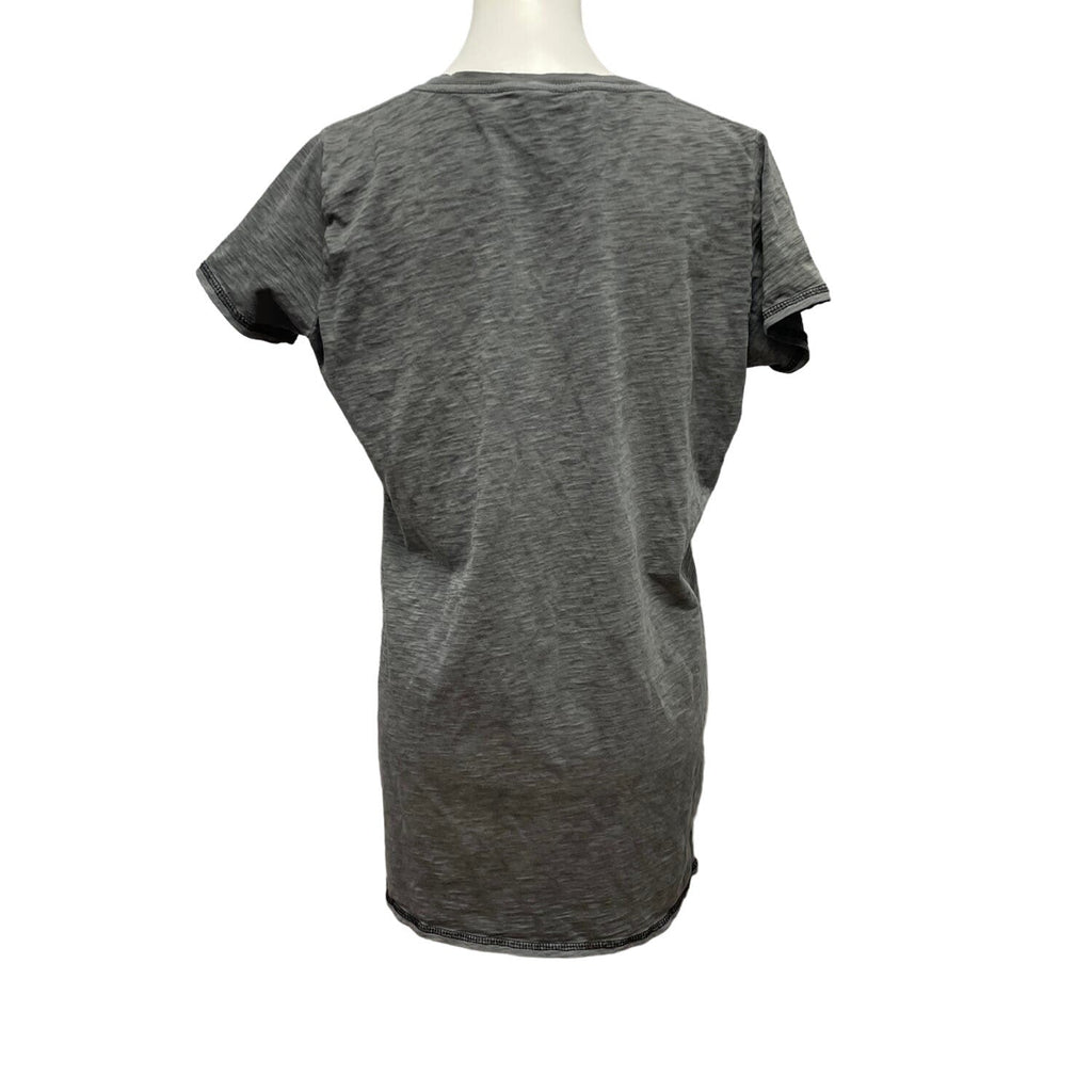Live Love Ouray Womens Medium Elements of Freedom America V-Neck Tee Shirt