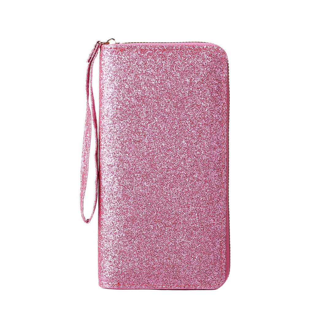 Women's Sequin Clutch Bag – PU Leather Evening Purse with Chain Strap