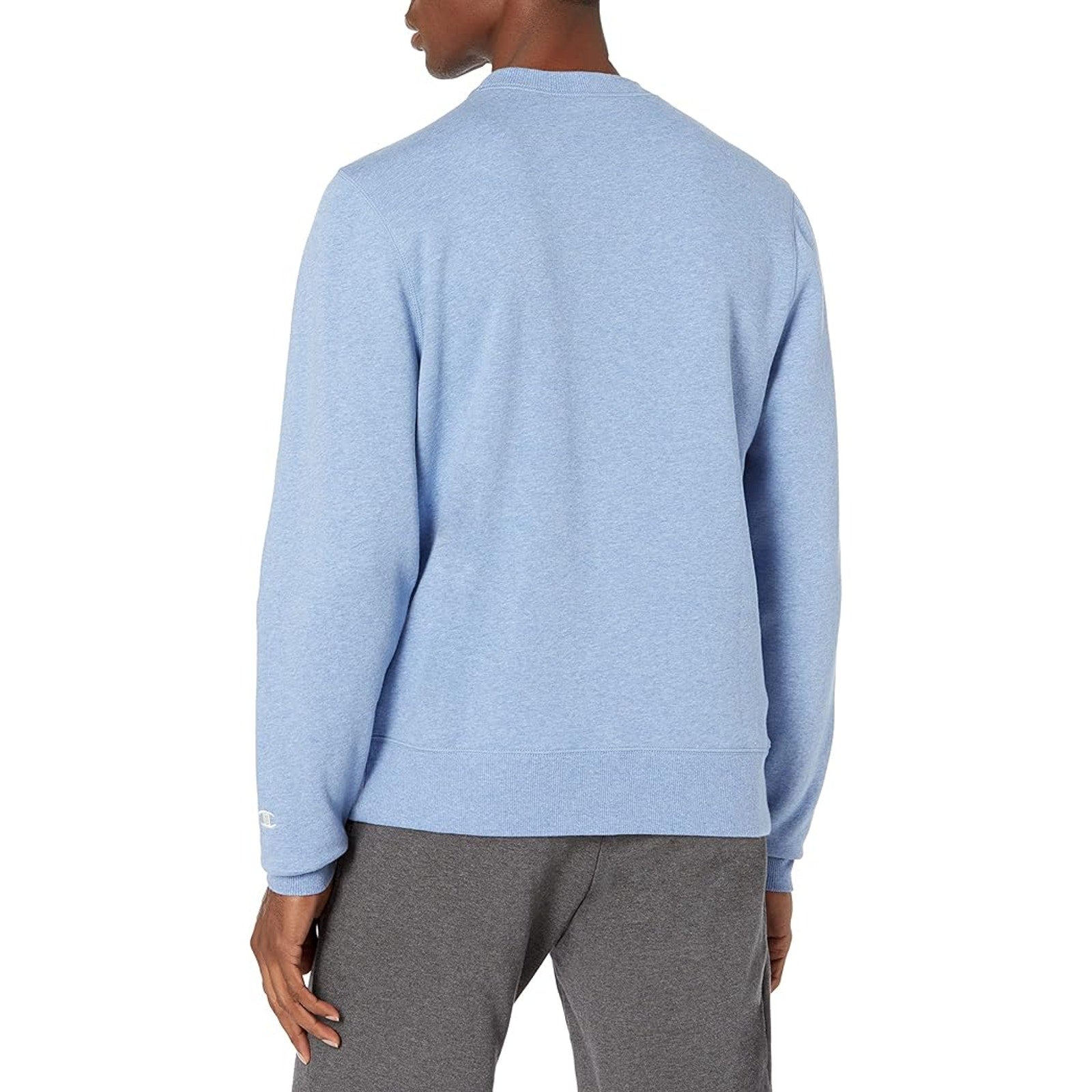 New Champion Unisex Small Blue Pullover Sweatshirt w Bonus Plaid Flannel Hoodie