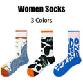 Women's Compression Running Socks - 3 Pairs Athletic Crew Socks