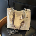 Large Canvas Tote Bag – Spacious Everyday Shoulder Bag