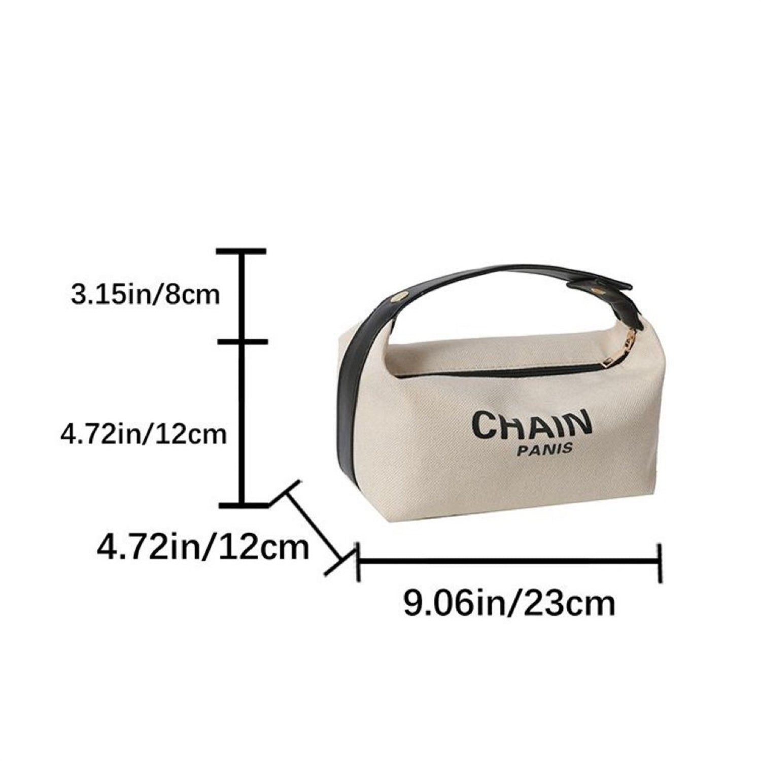 Premium Large Capacity Cosmetic Bag - Travel Makeup Organizer for Women