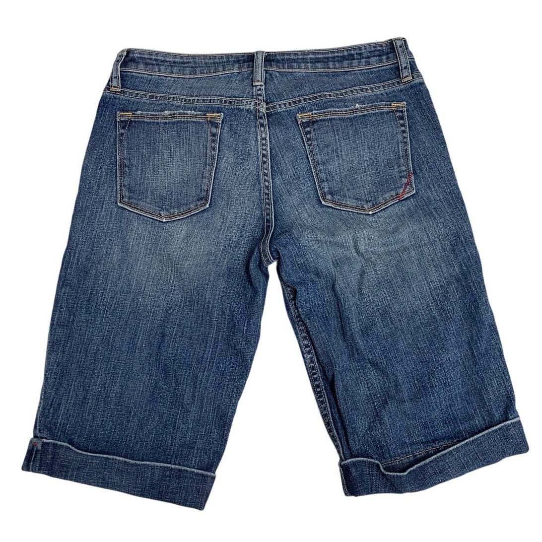 Banana Republic Womens Size 6 Stretch Classic Straight Leg Denim Jean Shorts
