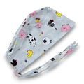 Farm Men's Scrub Hat. Pig Surgical scrub cap by Paradise Caps.
