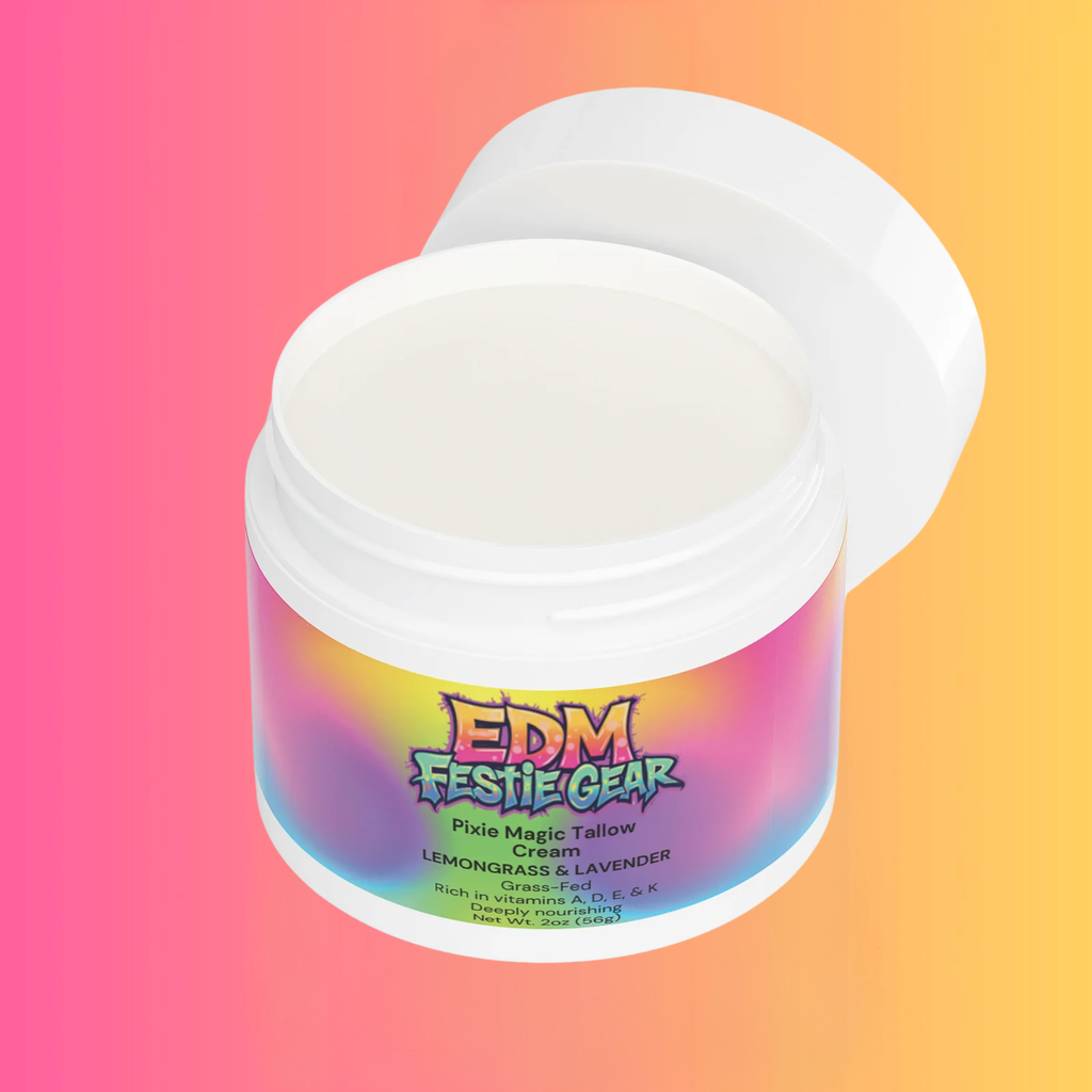 Pixie Magic Tallow Cream - Lemongrass & Lavender for Rave Ready Skin