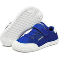 Hobibear Boys Size 1 Blue Hook Loop Wide Toe Box Elastic Lace Athletic Shoes