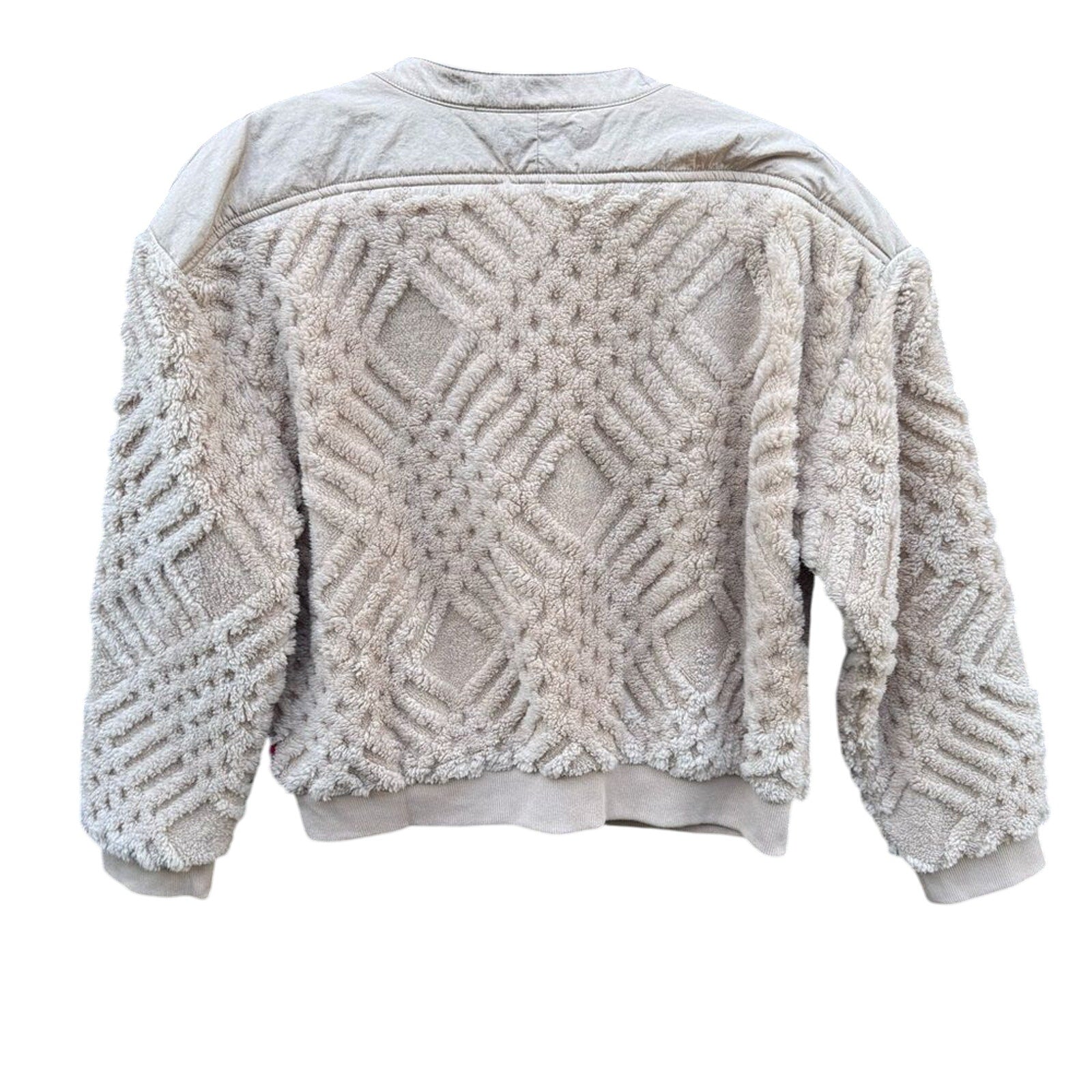 NWT New Tommy Hilfiger Womens Small Half Button Long Sleeve Pullover Jacket