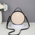 Woven Straw Round Bag