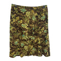 Requirements Womens XL Fit & Flare Floral 100% Polyester Elastic Back Midi Skirt