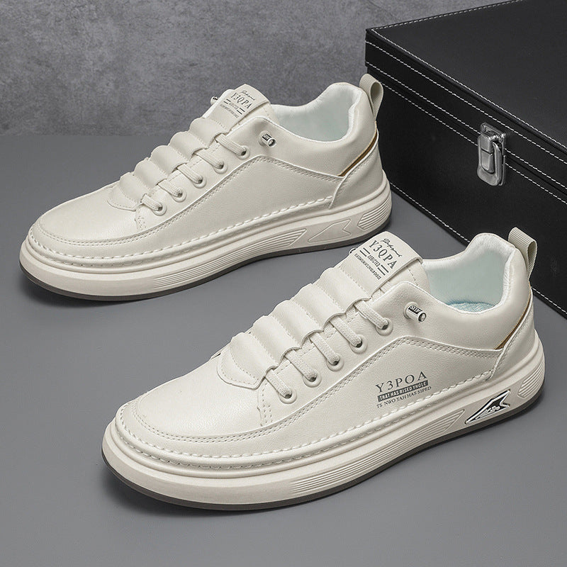 Men's Chunky Sole Sneakers - Breathable Casual Fashion Shoes