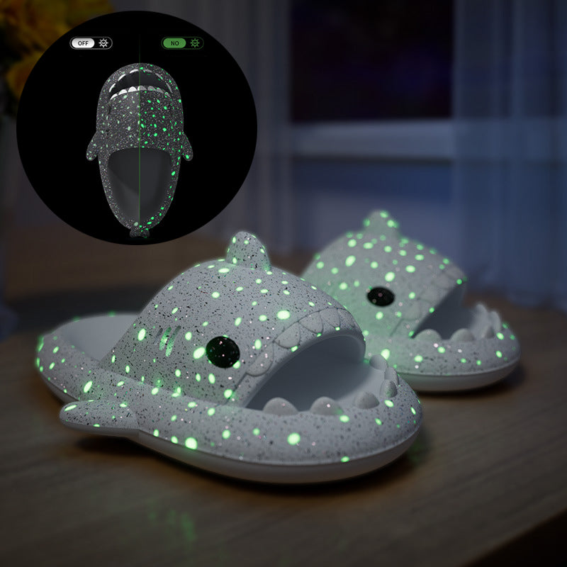 Shark Slippers Glow House Slippers