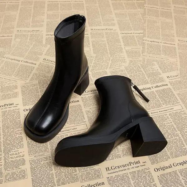 Women's Versatile Casual Comfortable Ankle Boots - Non-Slip Warm Winter Booties
