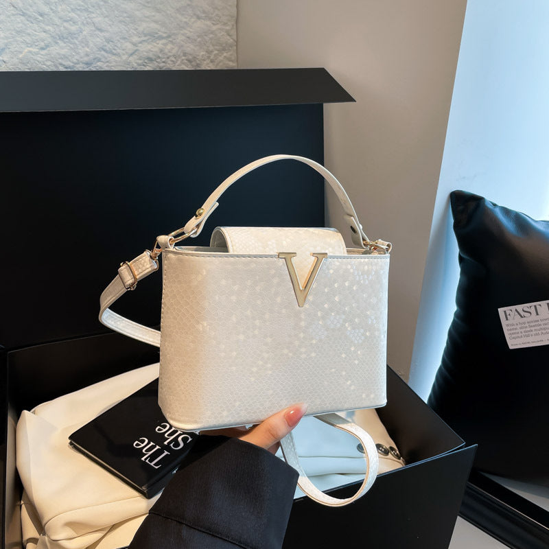 Women's PU Leather Crossbody Bag - Stylish Work & Everyday Shoulder Bag