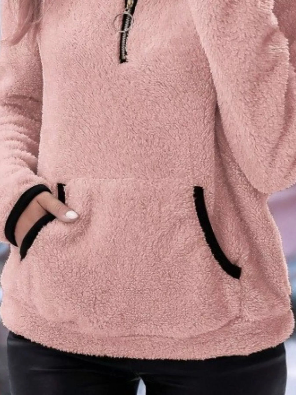 PlushZip Fleece: Cozy Full-Sleeve Plus Sweatshirt