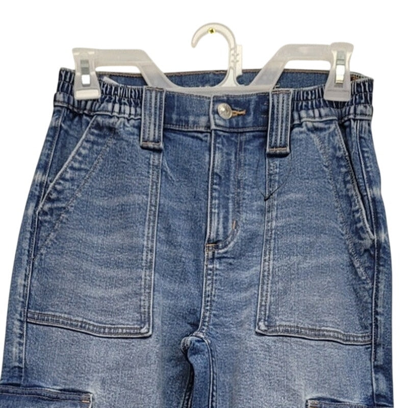 New American Eagle Womens Size 0 Regular Stretch Denim Blue Jeans w Pockets