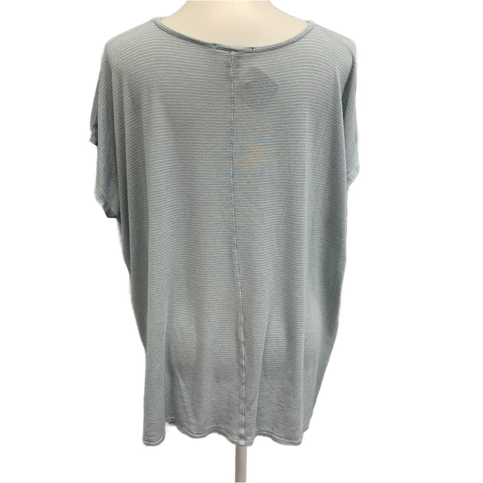 Hand Printed Upcycled Women Small Superbowl Snacks Commercials Halftime Show Tee