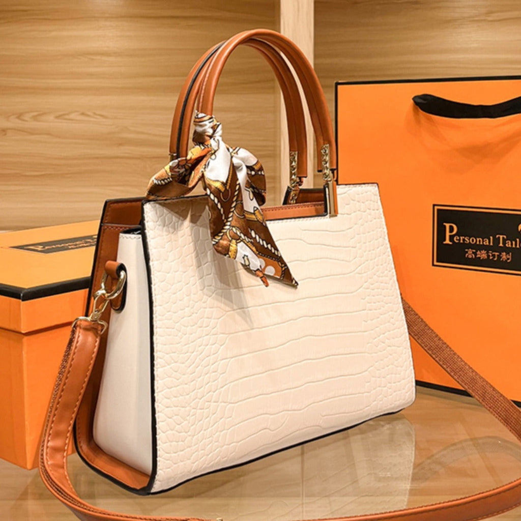 Large Stylish Crossbody Bag for Women - Spacious PU Leather Shoulder Bag with Multiple Compartments