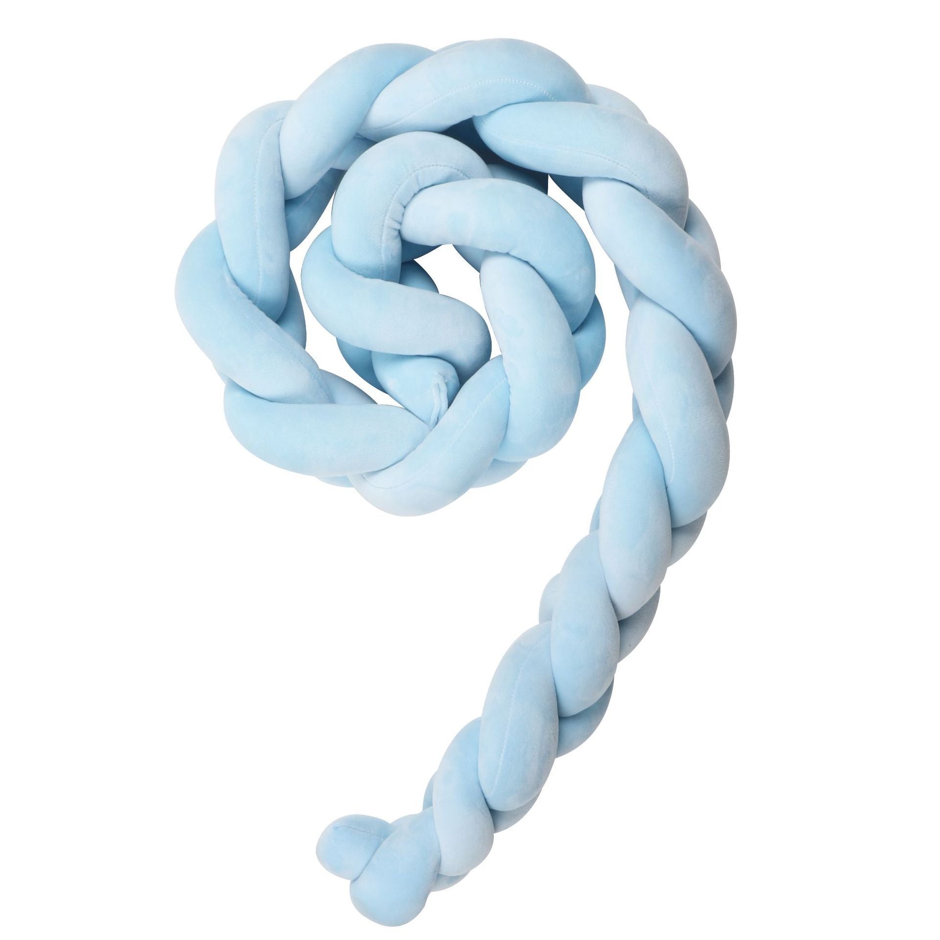 Knotted Long Pillow Three-strand Twist Spandex Bed Fence Baby