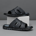 Handmade Microfiber Leather Slip-On Loafers for Men