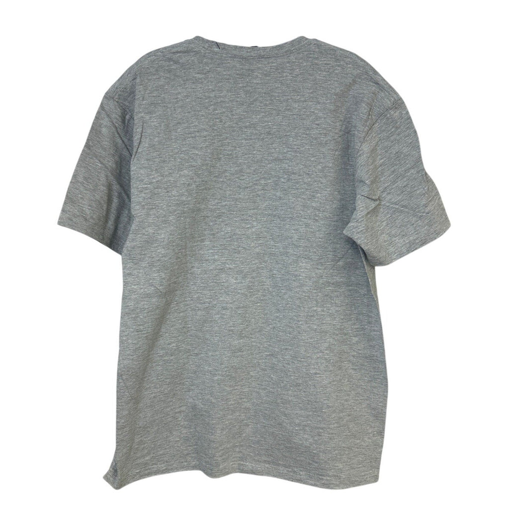 New Hand Printed Mens 2XL Gray Heathered Black Lab Dog Short Sleeve Tee Shirt