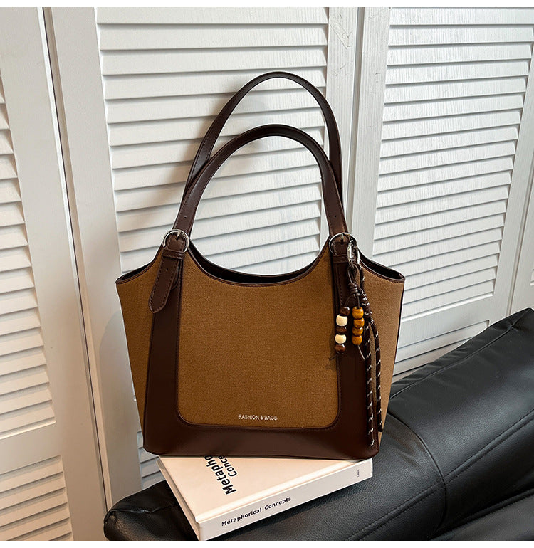 Retro Commuter Tote Shoulder Bag