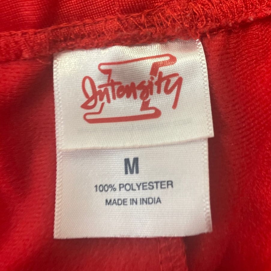 Intensity Womens Medium Elastic Waist 100% Polyester Track Suit Pants