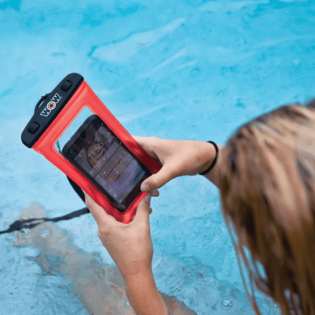 WOW Watersports H2O-Proof Waterproof Smart Phone Holder 4" x 8"