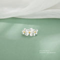 Collarbone Necklace Elegant Earrings High-grade Ring