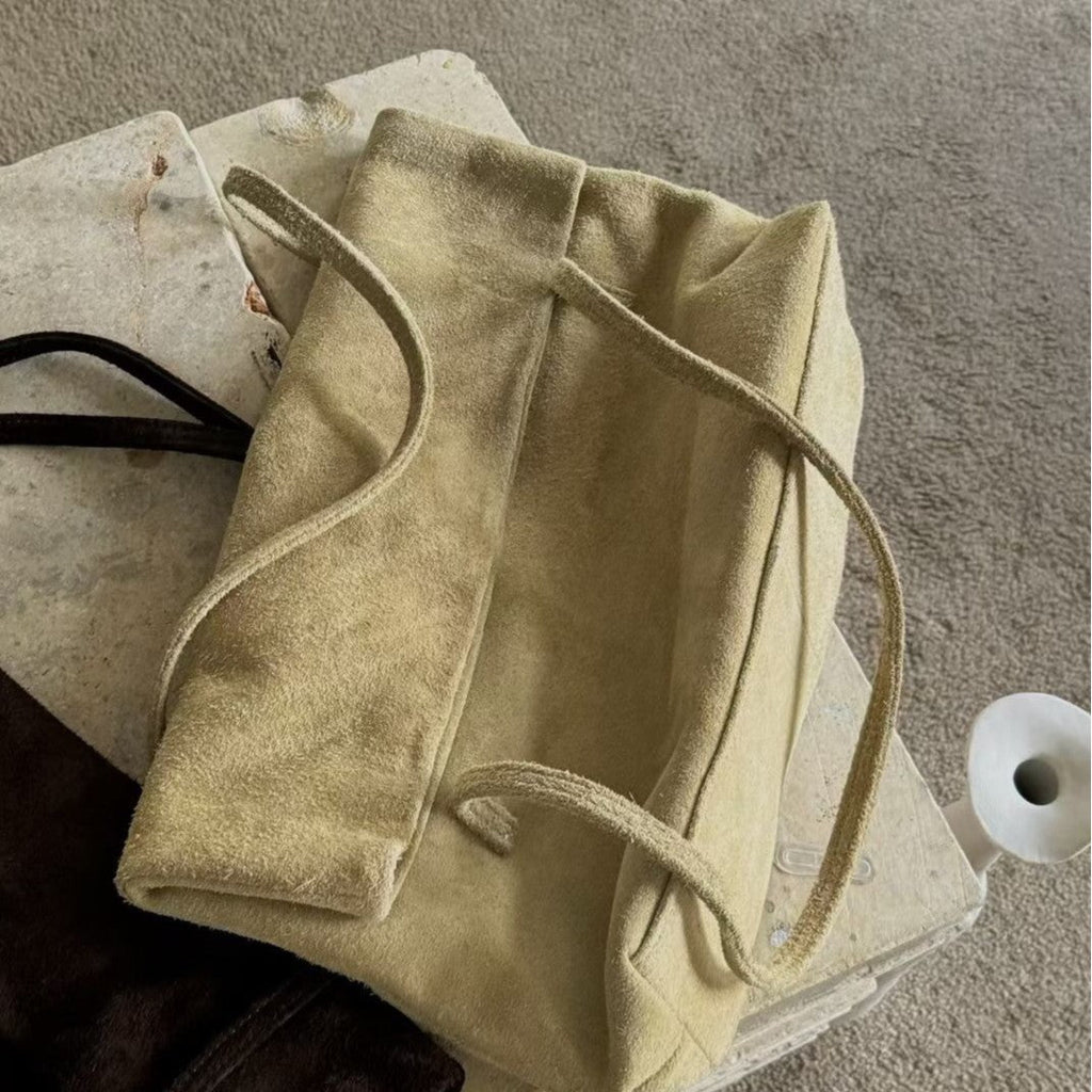 Women's Genuine Leather Shoulder Bag | Large Capacity Structured Handbag – Cowhide