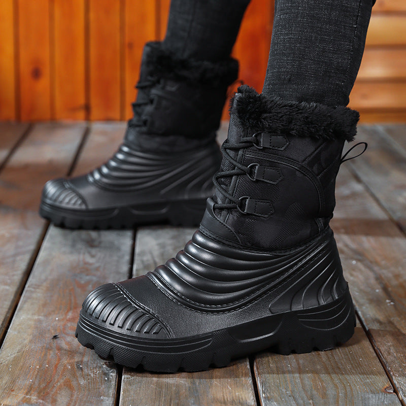 Men's Plus-Size Snow Boots