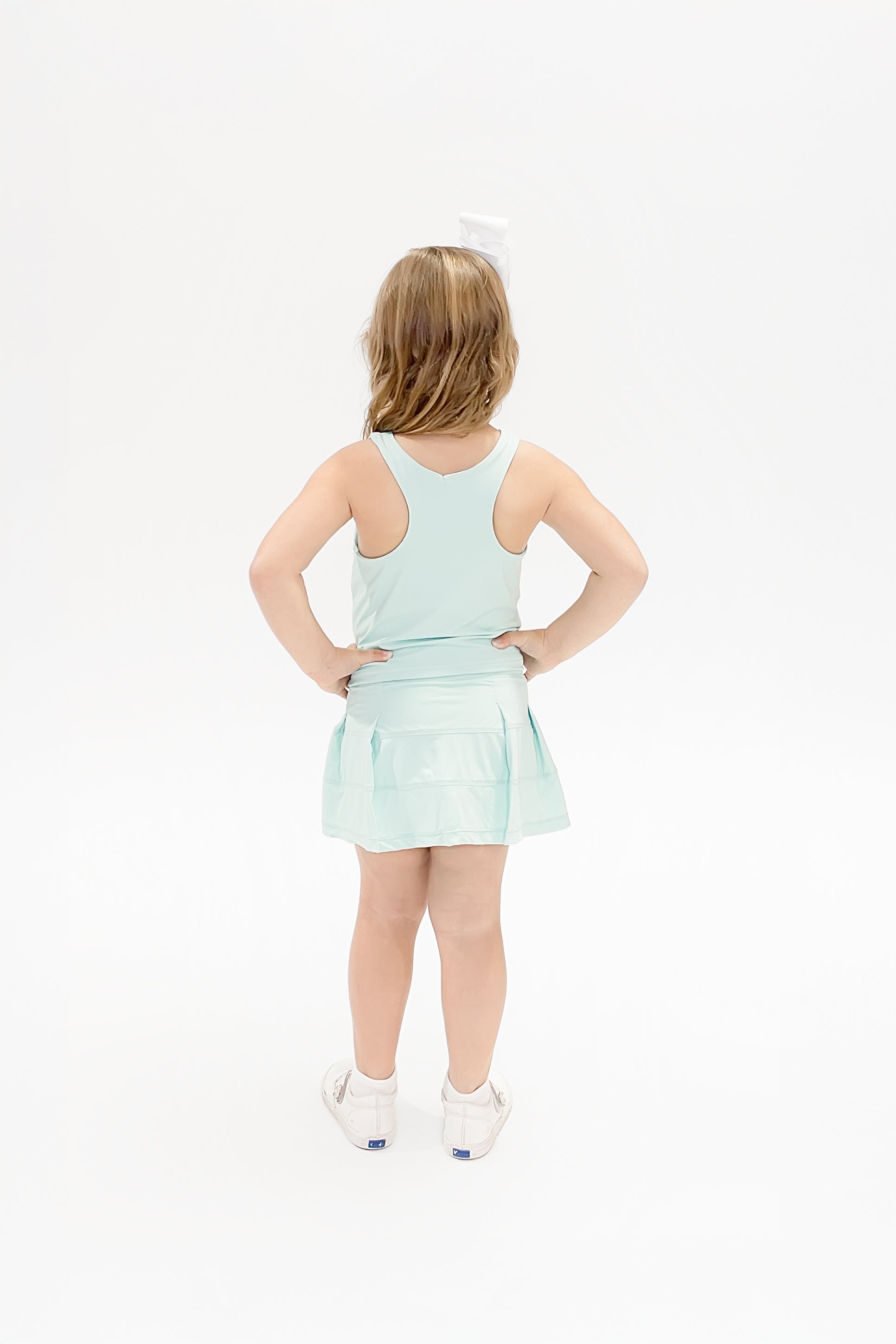 Teal Razorback Top
