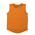 Orange High Low Tank