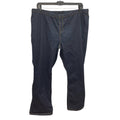 DG2 by Diane Gilman 3X Black Ramie Cotton Blend Stretchy Elastic Waist Jeans