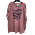 New Hand Printed Womens 3XL Keeping My Mouth Shut Don't Sit Right With Me Shirt