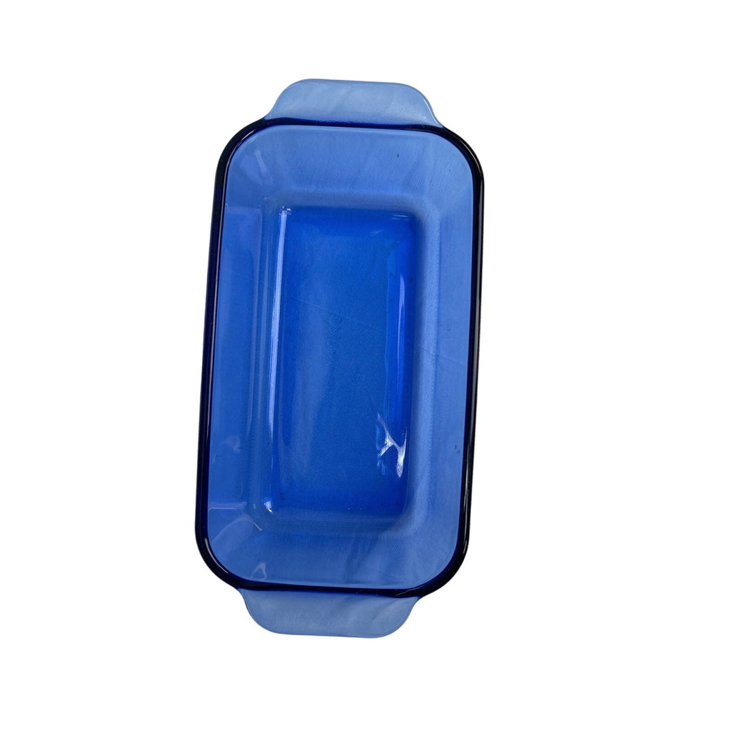 Pyrex Corning Blue Ovenware Cookware 1.5QT Microwave Oven Safe Loaf Glass Dish